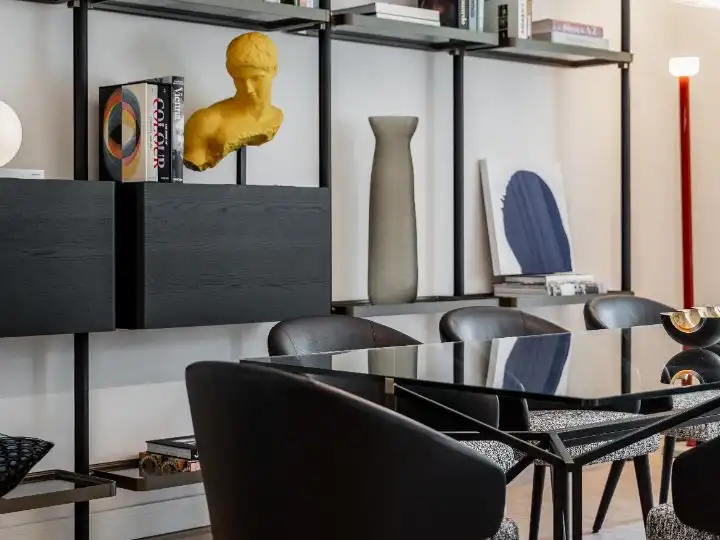 Dining room of Flat for sale in Marbella  with Air Conditioner, Heating and Parquet flooring