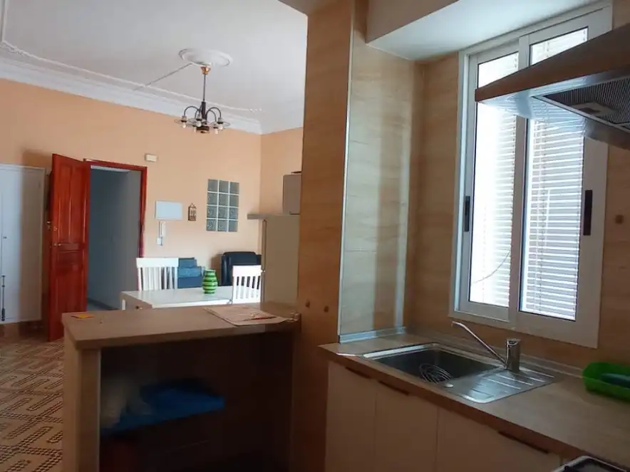 Flat for rent in Carrer de Sant Cristòfol, 15, Carcaixent Kitchen of Flat for rent in Carcaixent with Heating, Terrace and Storage room