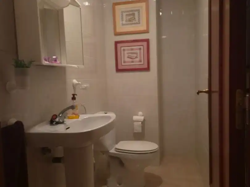 Bathroom of Flat for sale in Belorado  with Private garden, Parquet flooring and Terrace