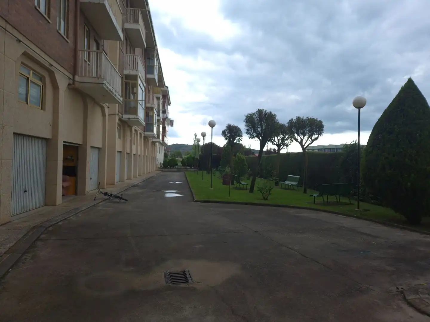 Parking of Flat for sale in Belorado  with Private garden, Parquet flooring and Terrace
