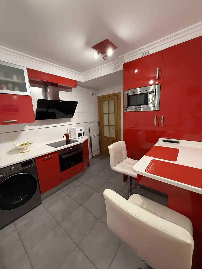 Flat for rent in Angel manzano, 2, Reinosa Kitchen of Flat for rent in Reinosa with Heating, Parquet flooring and Furnished
