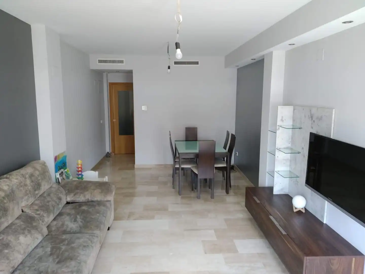 Flat for sale in Avinguda del País Valencià, 120, Algemesí Dining room of Flat for sale in Algemesí with Air Conditioner, Terrace and Video intercom