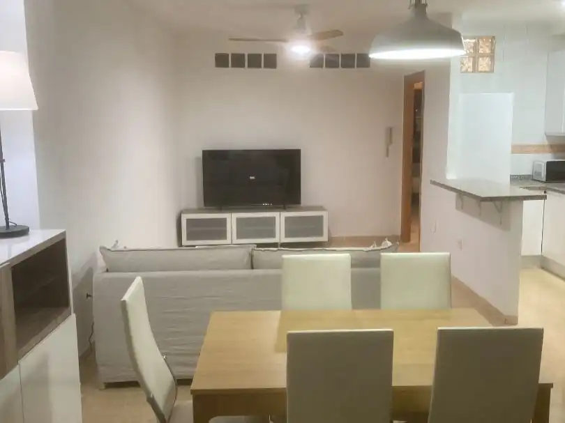Flat for rent in Calle San Mateo, 25, Viator Living room of Flat for rent in Viator with Terrace and Furnished