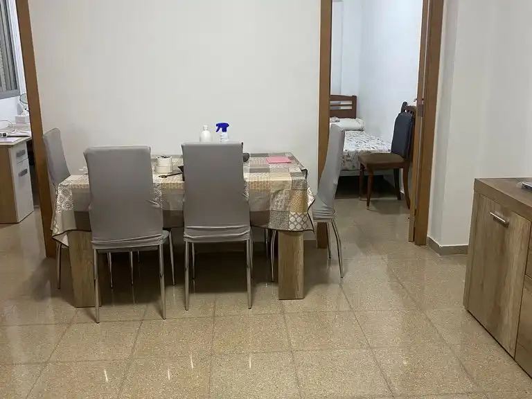 Room in Carrer de Joaquin Navarro, 16, L'Eixereta Dining room of Flat for share in Burjassot with Furnished and Balcony