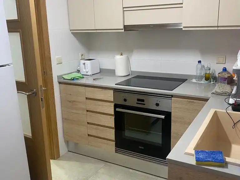 Room in Carrer de Joaquin Navarro, 16, L'Eixereta Kitchen of Flat for share in Burjassot with Furnished and Balcony