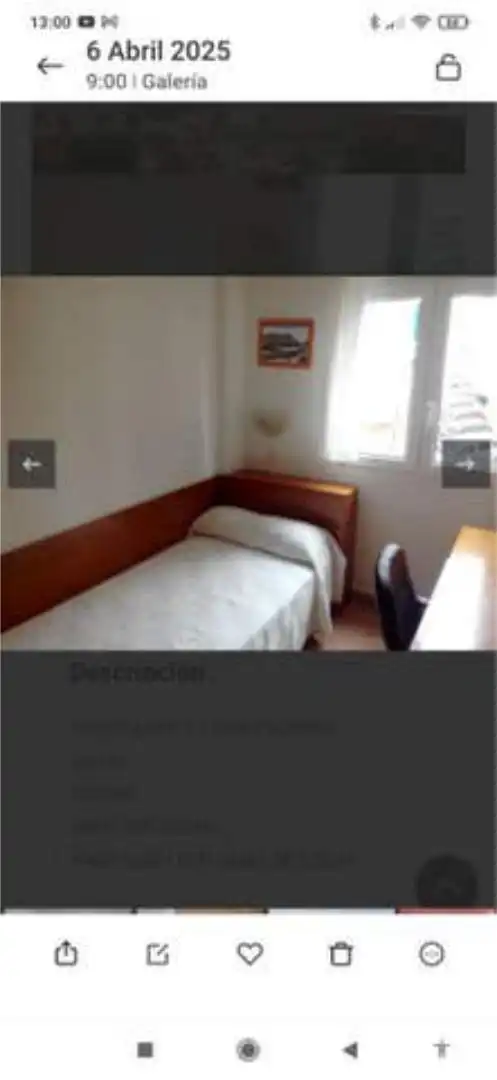 Piso de alquiler en Los Castros Habitación de Piso de alquiler en Santander con Amueblado