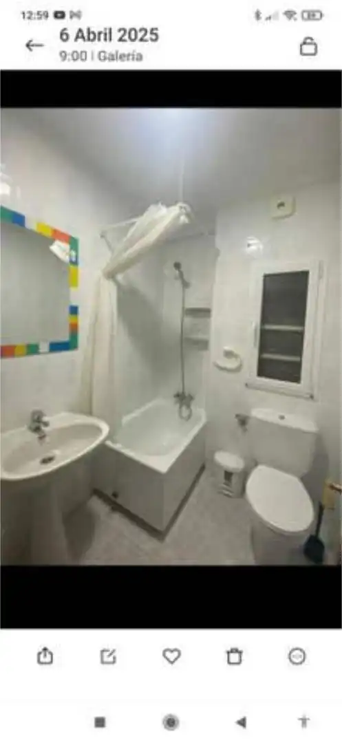 Piso de alquiler en Los Castros Baño de Piso de alquiler en Santander con Amueblado