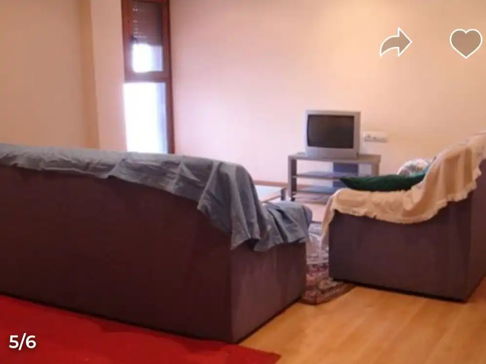 Piso de alquiler en Calle Sotera de la Mier Kalea, 16, La Paz - El Carmen - Anunciación Sala de estar de Piso de alquiler en Sestao con Calefacción, Parquet y Amueblado