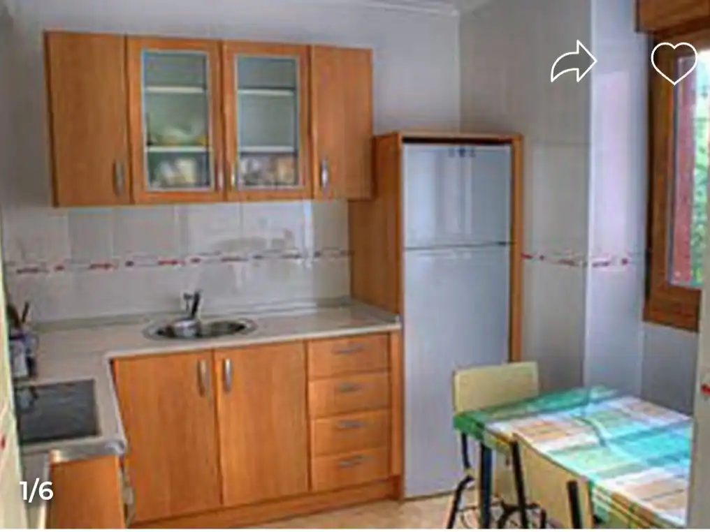 Piso de alquiler en Calle Sotera de la Mier Kalea, 16, La Paz - El Carmen - Anunciación Cocina de Piso de alquiler en Sestao con Calefacción, Parquet y Amueblado