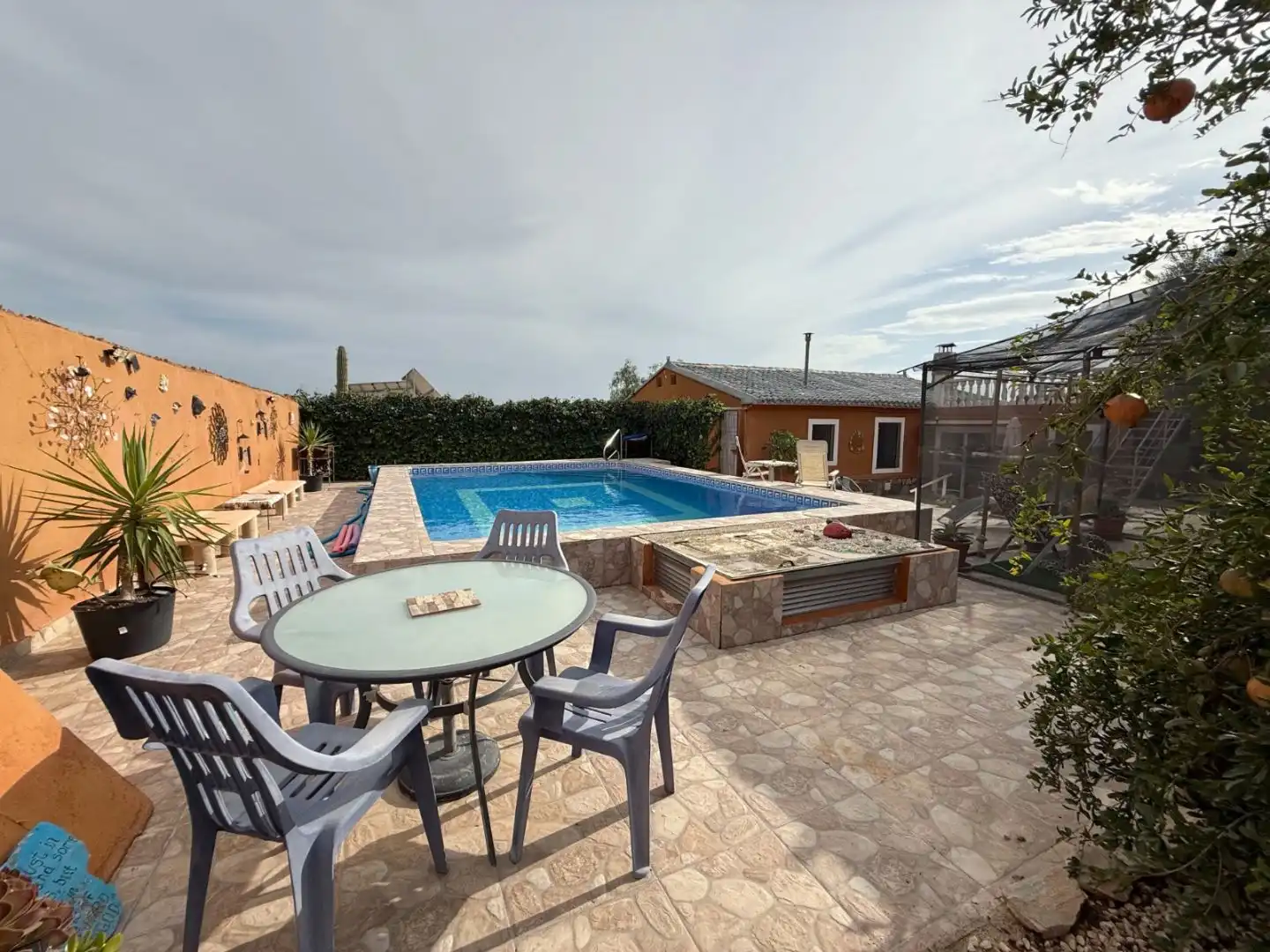 Piscina de Finca rústica en venda en Murcia amb Calefacció, Jardí privat i Terrassa