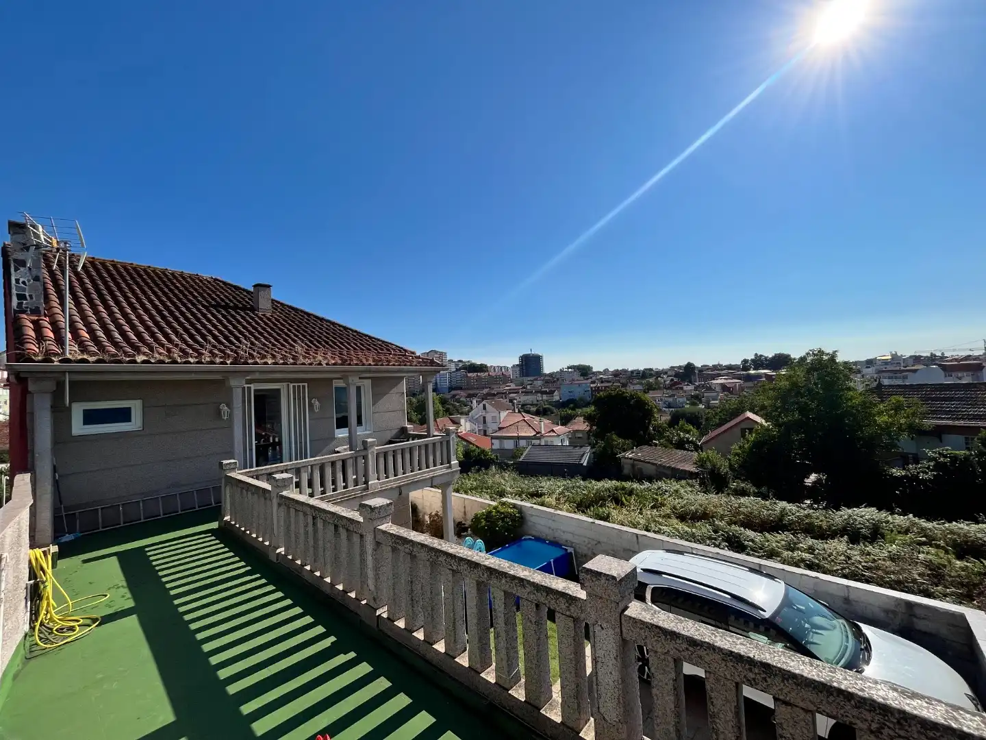 Houses for sale in Coia Exterior view of Houses for sale in Vigo with Heating, Private garden and Parquet flooring