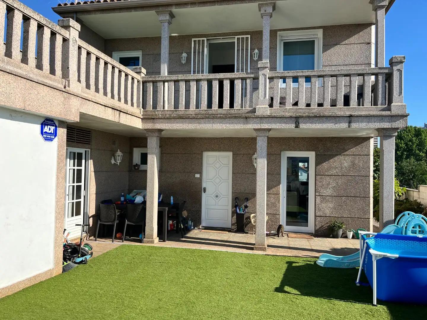 Houses for sale in Coia Exterior view of Houses for sale in Vigo with Heating, Private garden and Parquet flooring