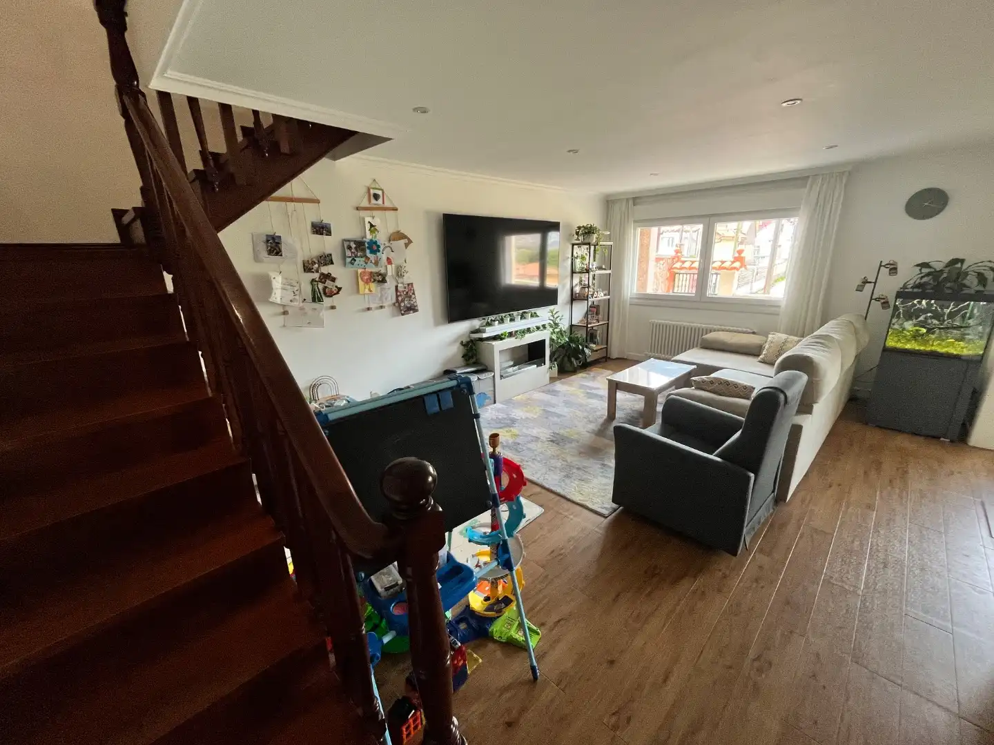 Houses for sale in Coia Living room of Houses for sale in Vigo with Heating, Private garden and Parquet flooring
