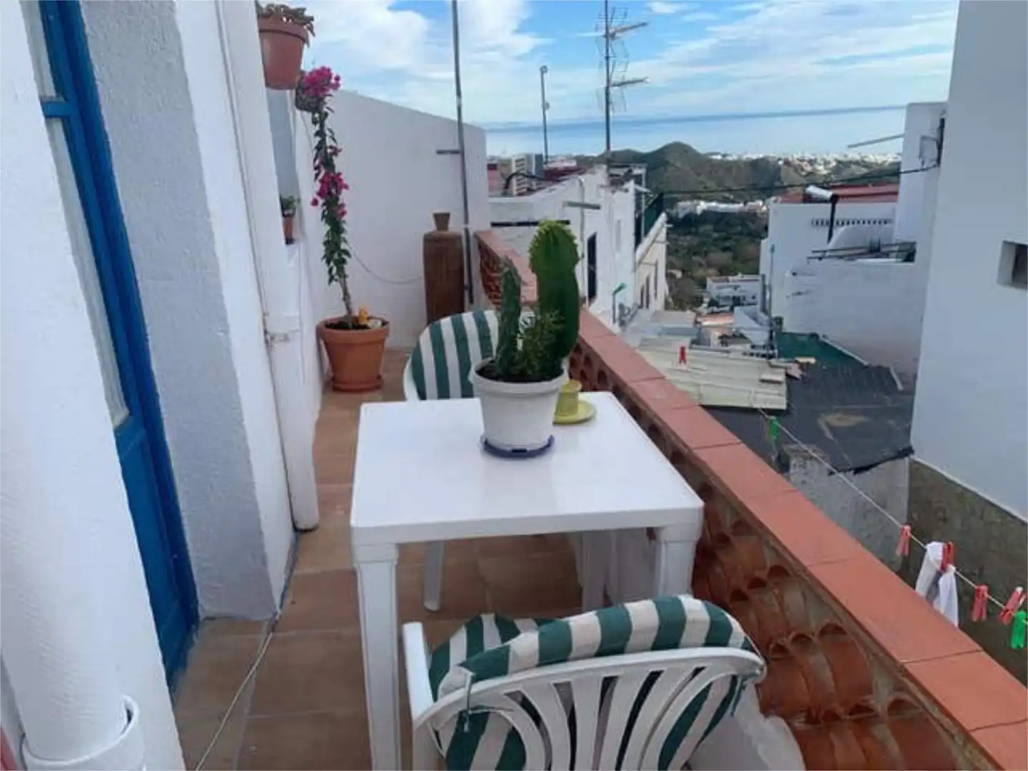 Apartments for rent in Mojácar Pueblo Balcony of Apartments for rent in Mojácar with Terrace, Furnished and Pets allowed