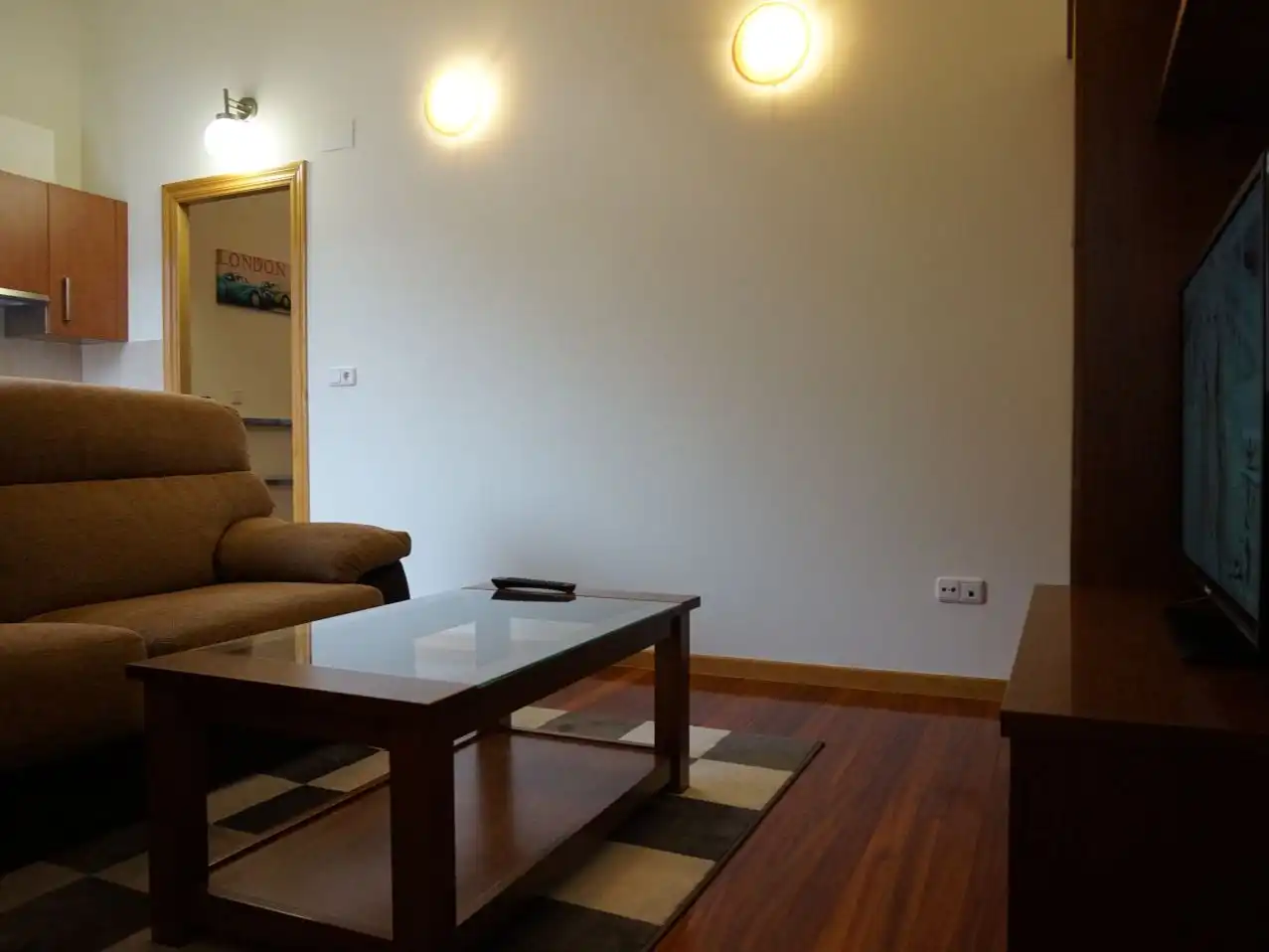 Wohnung zur Miete in Avenida Otero Pedrayo, 37, Universidad Wohnzimmer von Wohnung zur Miete in Ourense Capital mit Klimaanlage, Heizung und Parkett