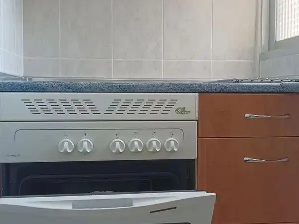 Kitchen of Flat for share in Madrid  with Heating, Parquet flooring and Terrace