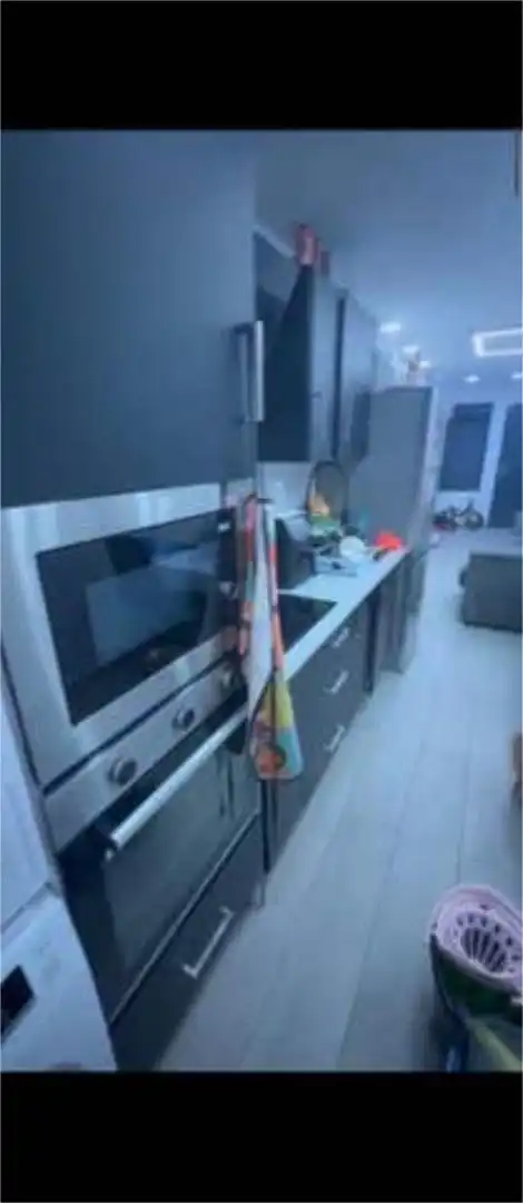 Apartamento de alquiler en Parque Victoria Eugenia Cocina de Apartamento de alquiler en Málaga con Calefacción y Amueblado