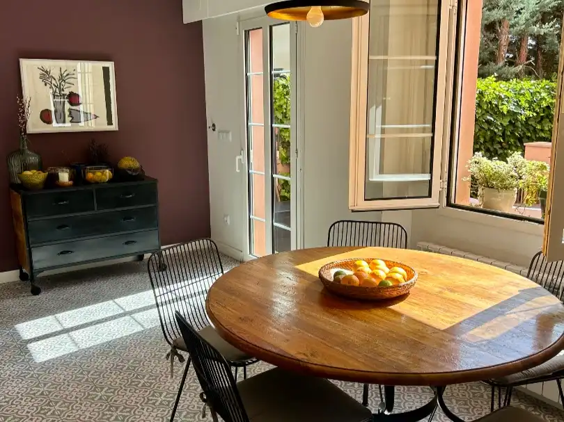 Houses for rent in Paseo de Emilia Alarcos, 1, Las Marías Dining room of Houses for rent in Torrelodones with Heating, Private garden and Parquet flooring