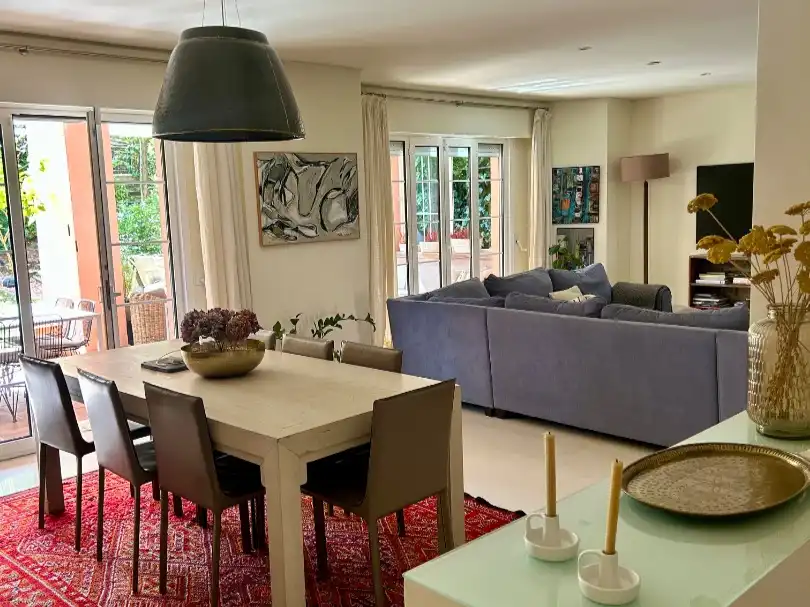 Houses for rent in Paseo de Emilia Alarcos, 1, Las Marías Dining room of Houses for rent in Torrelodones with Heating, Private garden and Parquet flooring