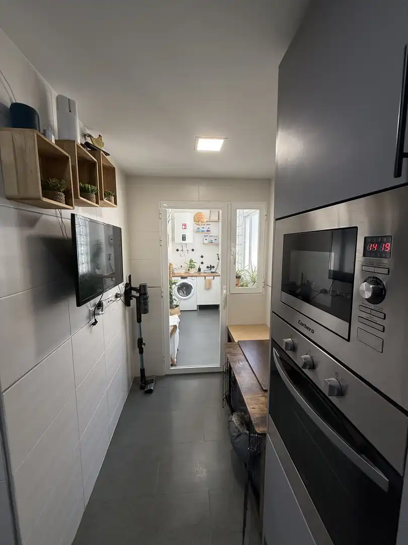 Küche von Wohnung zum Verkauf in Pulianas mit Klimaanlage