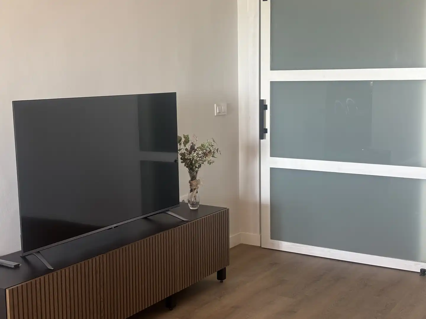 Piso de alquiler en Passeig de Lluís Saiz Diaz Regatista, S/n, Port Saplaya Sala de estar de Piso de alquiler en Alboraya con Aire acondicionado, Terraza y Piscina