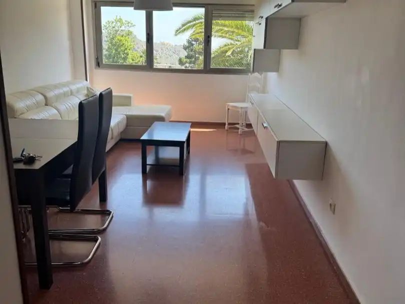 Sala de estar de Ático de alquiler en Santa Brígida con Parquet, Amueblado y Parking comunitario