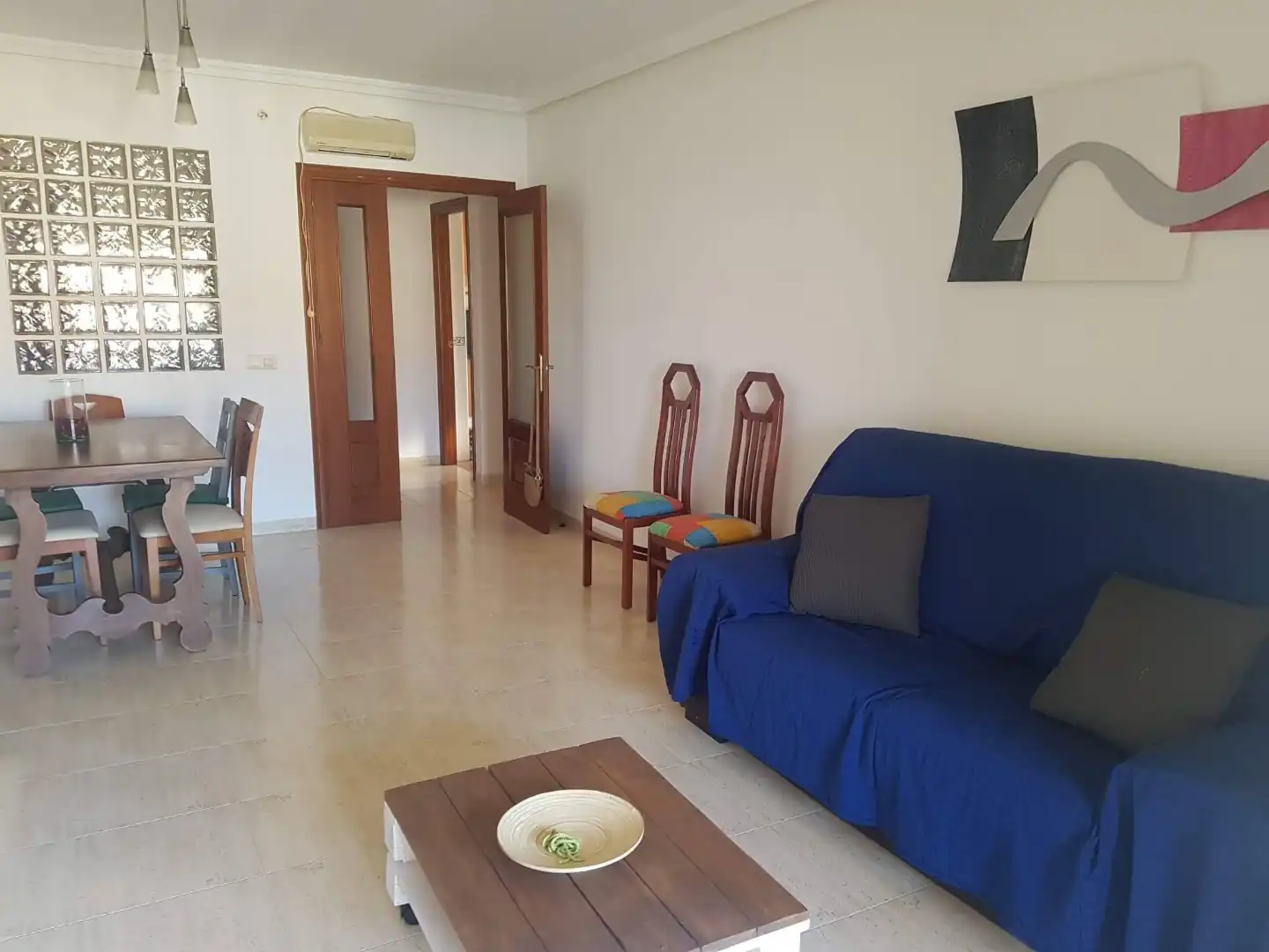 Flat for rent in Calle Galicia, 8, Lo Cea Living room of Flat for rent in Rincón de la Victoria with Terrace, Furnished and Washing machine