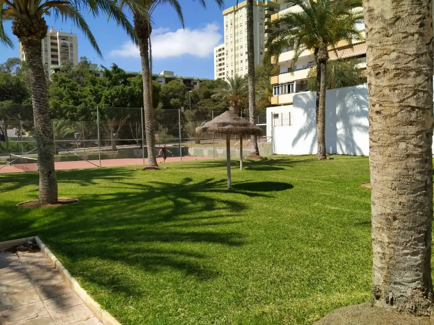 Estudio de alquiler en Plaza Playa Paraíso, 1, Aguadulce Sur Jardín de Estudio de alquiler en Roquetas de Mar con Aire acondicionado, Calefacción y Jardín privado