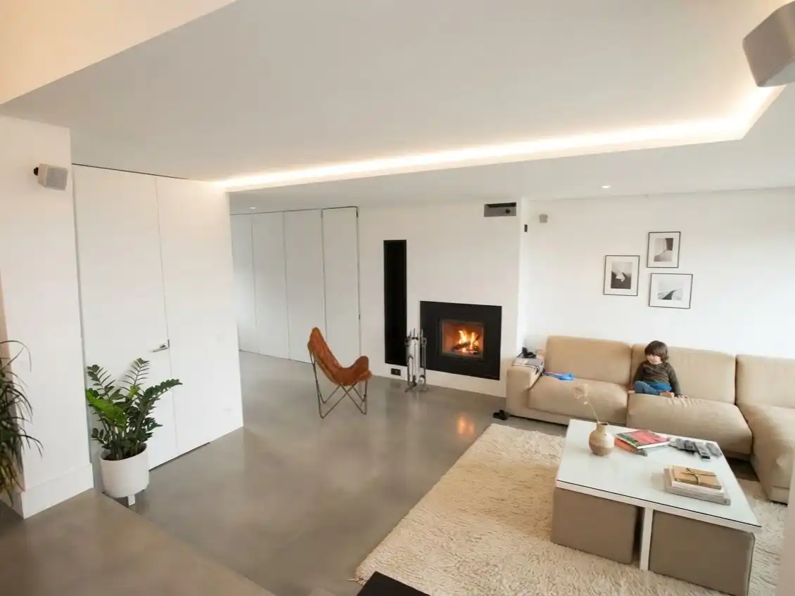 Casa o chalet en venta en Yucatán - Las Cornisas Sala de estar de Casa o chalet en venta en Las Rozas de Madrid con Aire acondicionado, Calefacción y Jardín privado