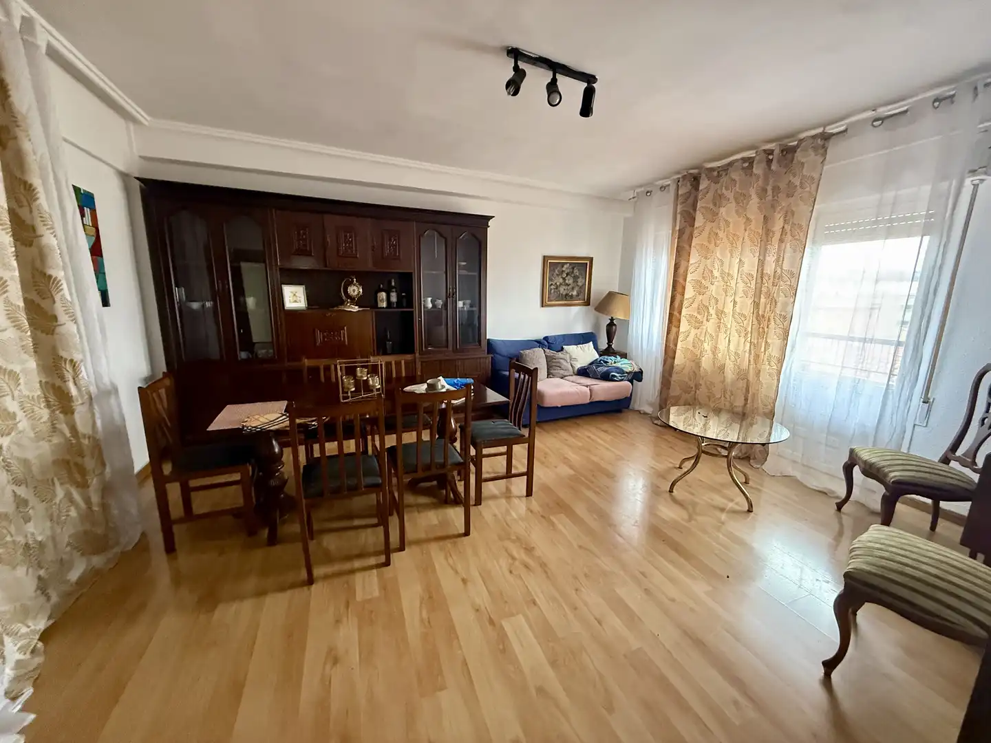 Sala de estar de Piso en venta en Soria Capital  con Calefacción, Parquet y Terraza