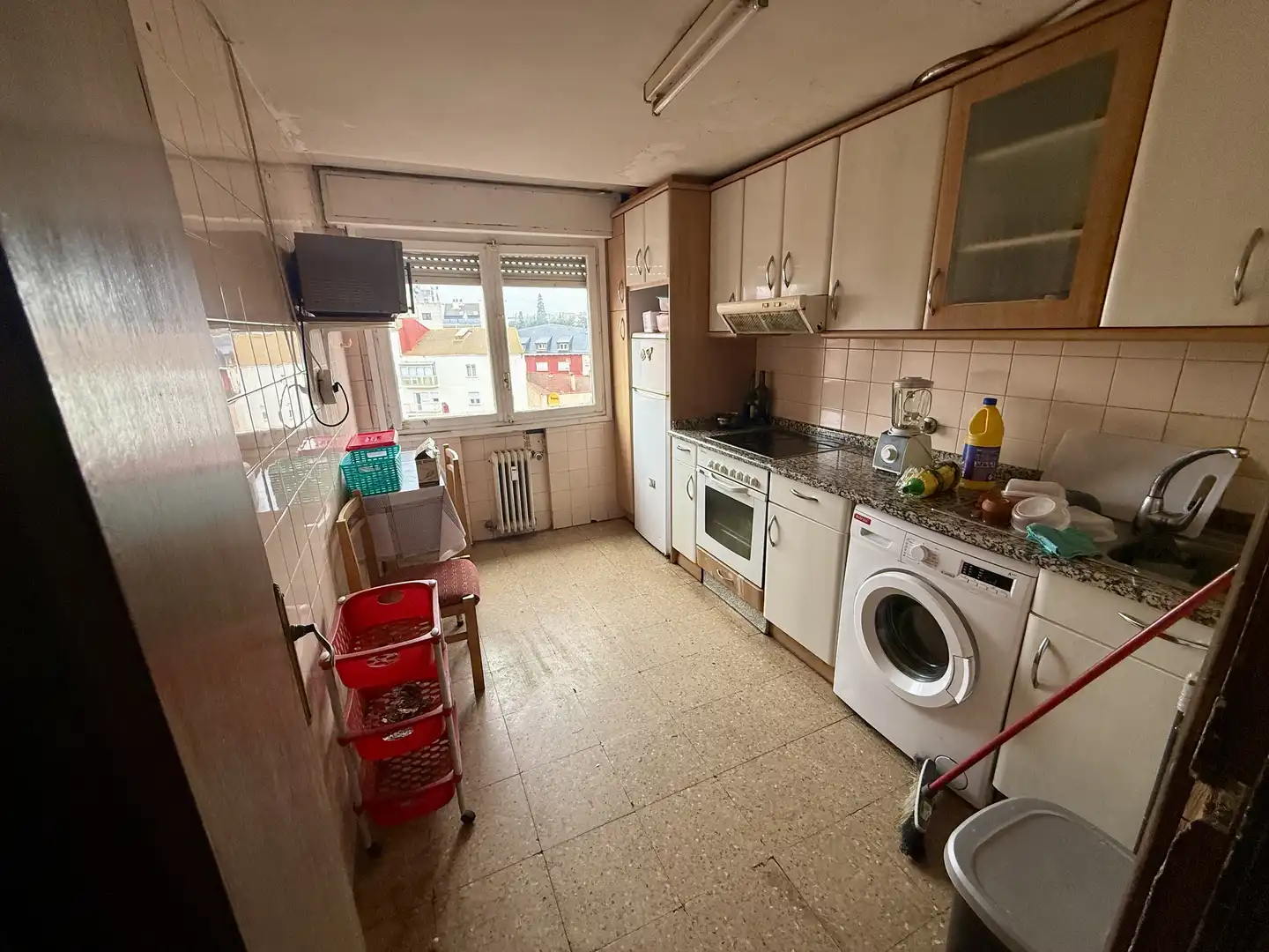 Cocina de Piso en venta en Soria Capital  con Calefacción, Parquet y Terraza