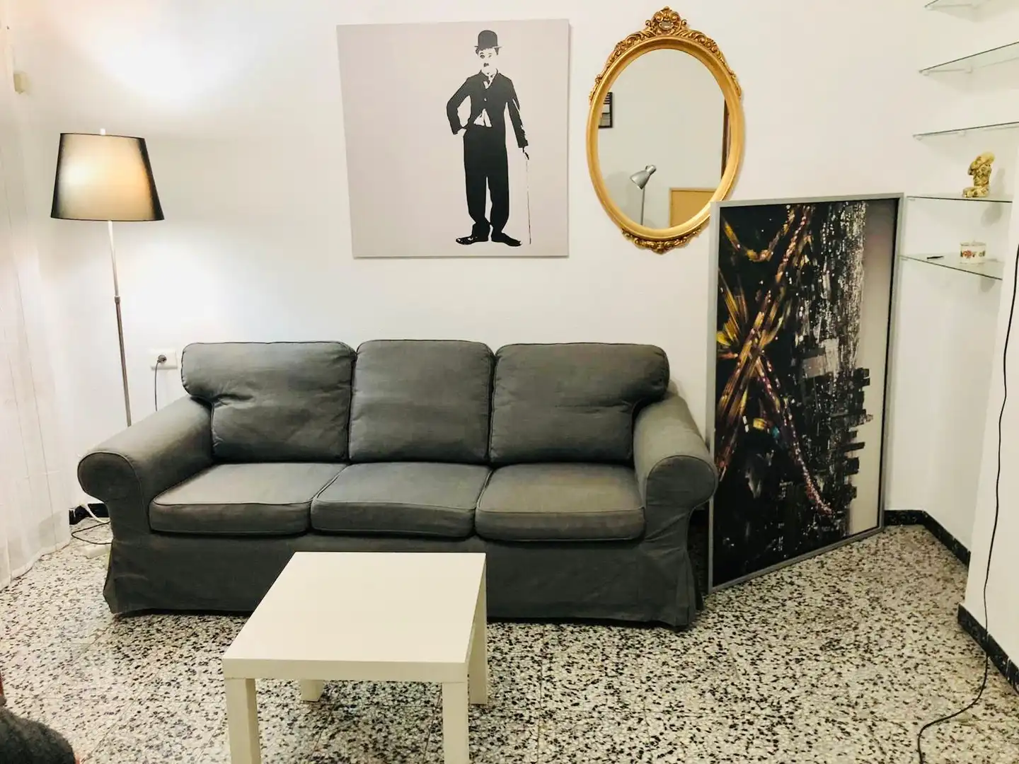 Piso de alquiler en Calle Greco, 3, Cabezo de Torres Sala de estar de Piso de alquiler en Murcia con Aire acondicionado, Trastero y Amueblado