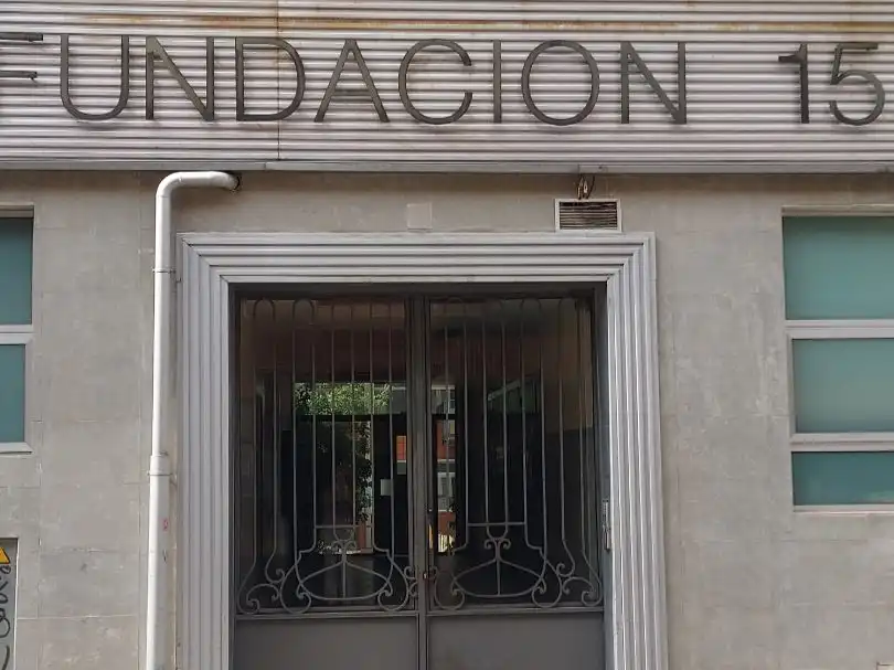 Flat for rent in Pasaje de la Fundación, 15, Guindalera Exterior view of Flat for rent in Madrid with Air Conditioner, Heating and Private garden