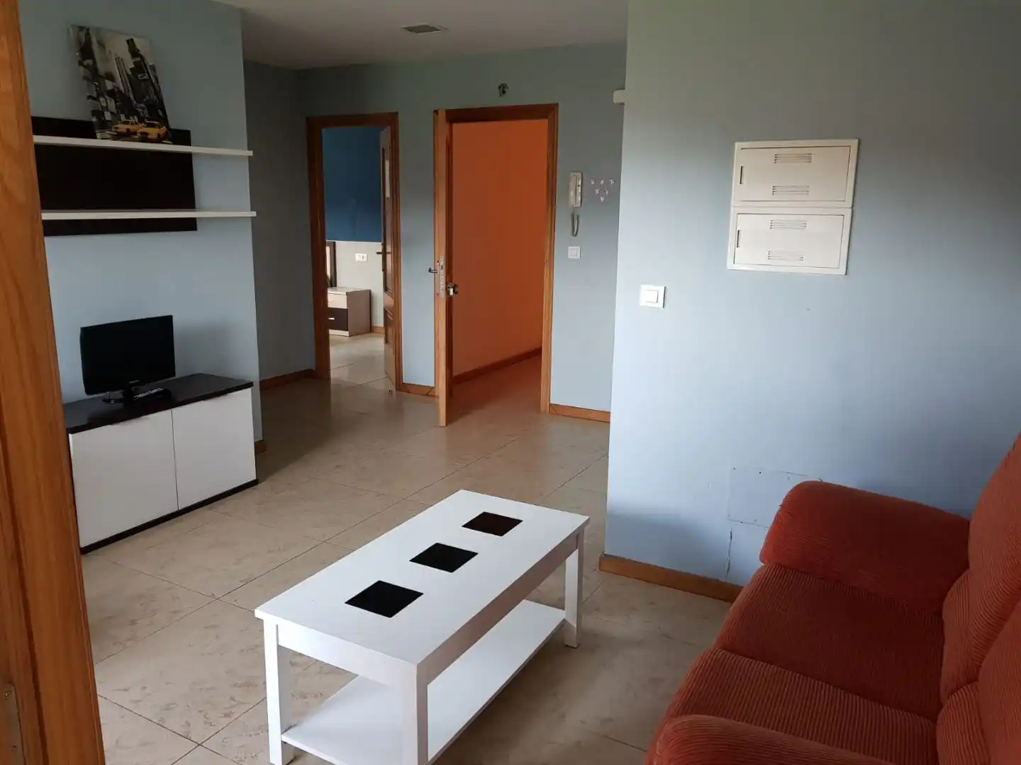Pis de lloguer a Lugar Vilafranca, 38, Parroquias Rurales Sala d'estar de Pis de lloguer en Pontevedra Capital amb Calefacció, Moblat i Aparcament comunitari