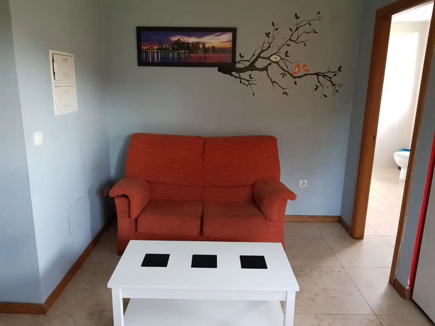 Pis de lloguer a Lugar Vilafranca, 38, Parroquias Rurales Sala d'estar de Pis de lloguer en Pontevedra Capital amb Calefacció, Moblat i Aparcament comunitari