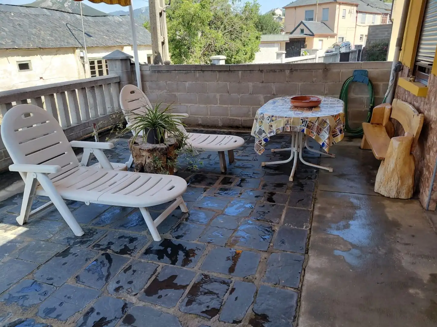 Flat for sale in Calle Baldomero Abella, 11, Fabero Terrace of Flat for sale in Fabero with Heating, Private garden and Terrace