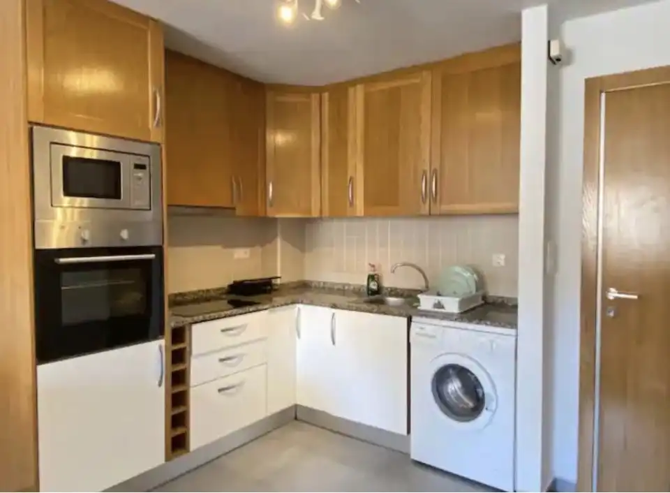 Kitchen of Flat for rent in Pilar de la Horadada  with Air Conditioner, Heating and Furnished