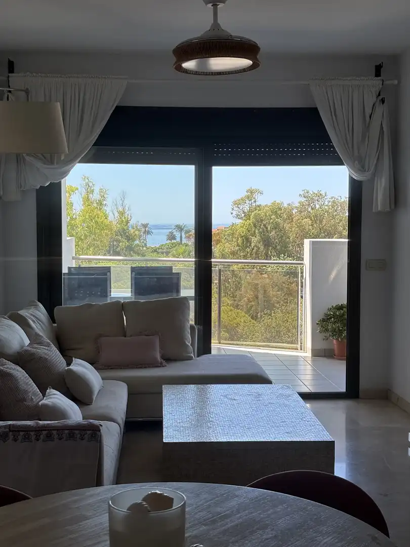 Flat for rent in Camino el Pocico, 5, Aguadulce Balcony of Flat for rent in Roquetas de Mar with Air Conditioner, Terrace and Swimming Pool