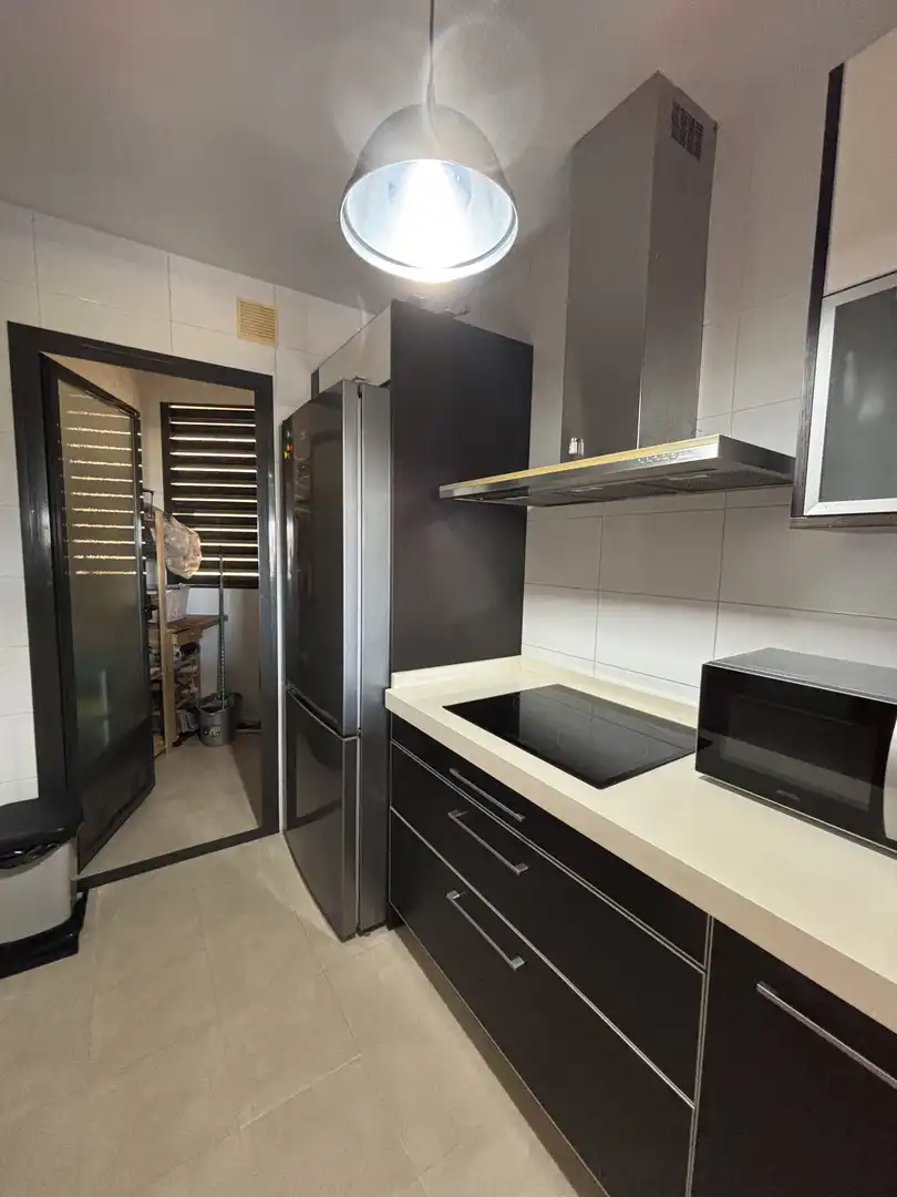 Flat for rent in Camino el Pocico, 5, Aguadulce Kitchen of Flat for rent in Roquetas de Mar with Air Conditioner, Terrace and Swimming Pool