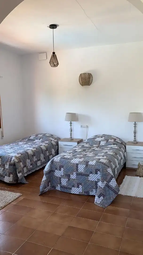 Finca rústica en venda a Al-6113, 3, Mojácar Dormitori de Finca rústica en venda en Mojácar amb Aire condicionat, Terrassa i Piscina
