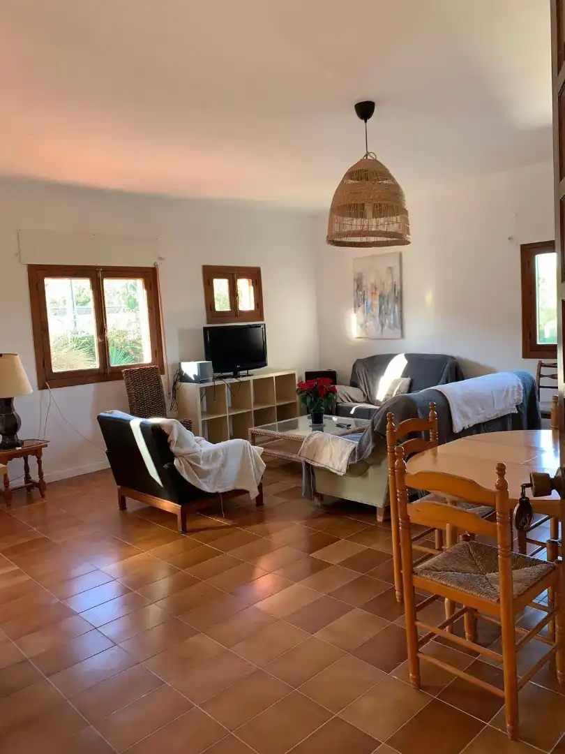 Finca rústica en venda a Al-6113, 3, Mojácar Sala d'estar de Finca rústica en venda en Mojácar amb Aire condicionat, Terrassa i Piscina