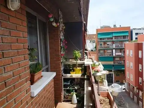 Flat for rent in Calle de Matilde Díez, 19, Ciudad Jardín Balcony of Flat for rent in Madrid with Air Conditioner, Heating and Terrace