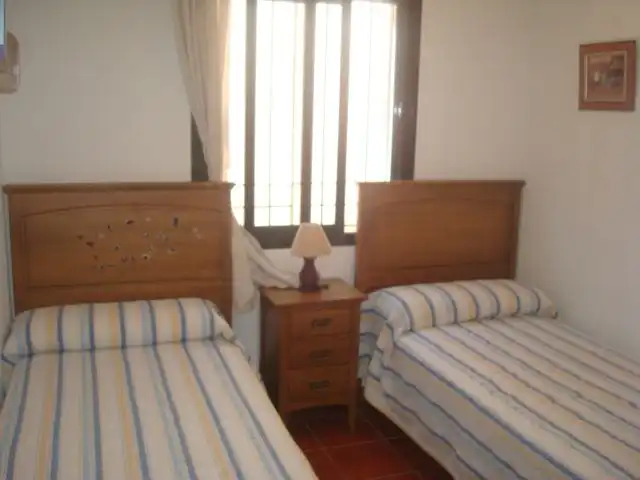 Apartments for rent in Camino Aldea del Coto, 11, Las Lagunas - Campano Bedroom of Apartments for rent in Chiclana de la Frontera with Air Conditioner, Heating and Private garden