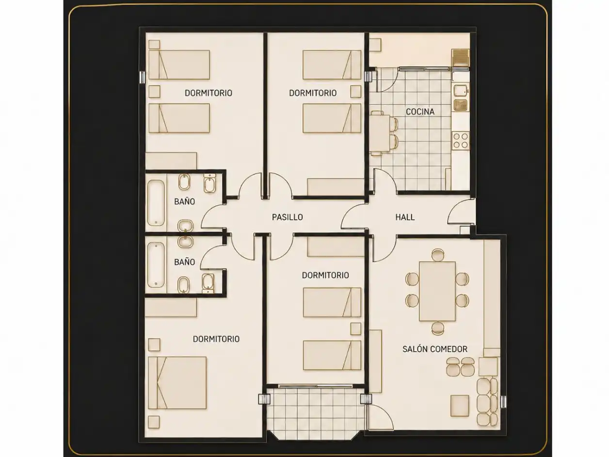 Piso en venta en Rúa Compostela, 2, Tui Piso en venta en Tui con Balcón