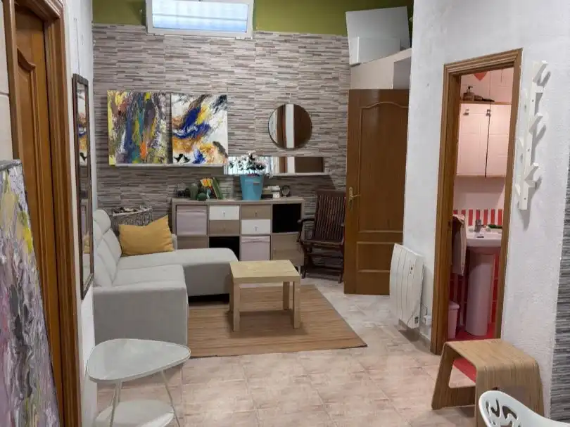 Flat for sale in Concepción Living room of Flat for sale in Madrid Capital