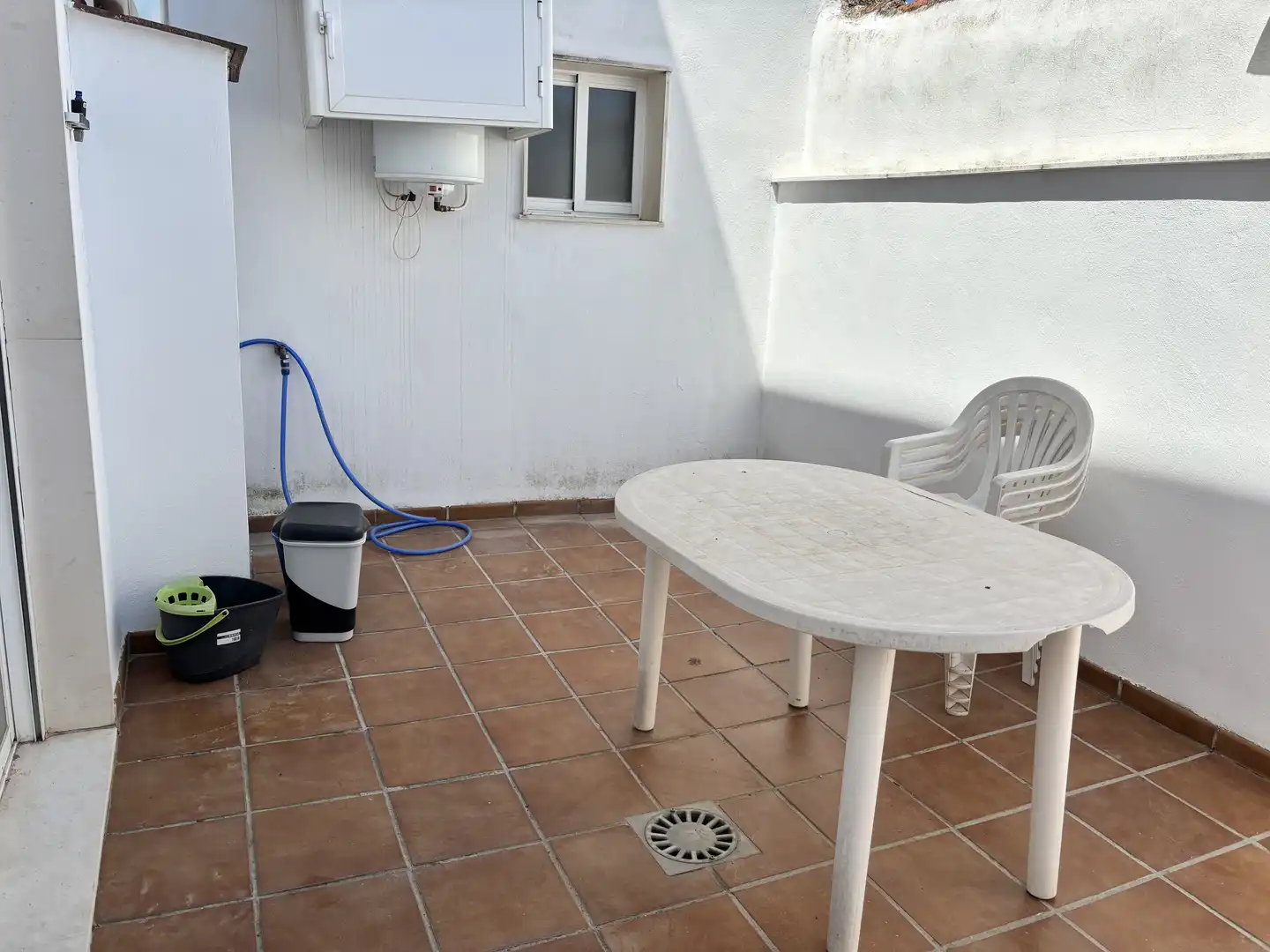 Flat for rent in Calle Huerta de las Eras, 30, Centro ciudad Terrace of Flat for rent in Linares with Air Conditioner, Heating and Parquet flooring