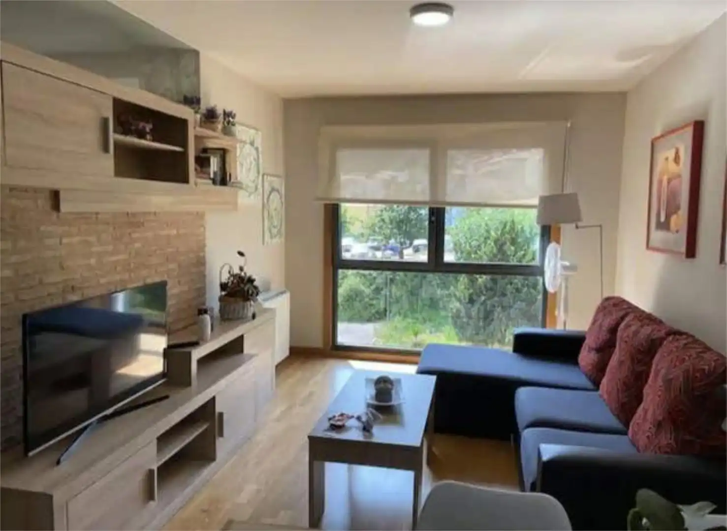 Flat for rent in Darbo Living room of Flat for rent in Cangas with Heating and Furnished