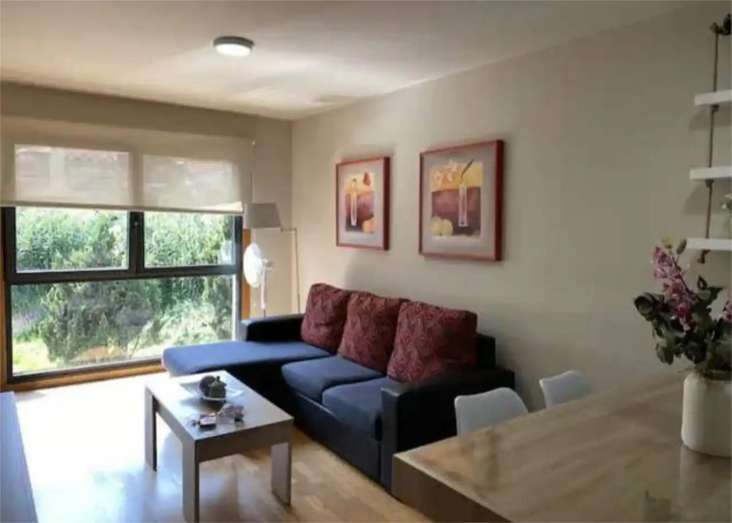 Flat for rent in Darbo Living room of Flat for rent in Cangas with Heating and Furnished
