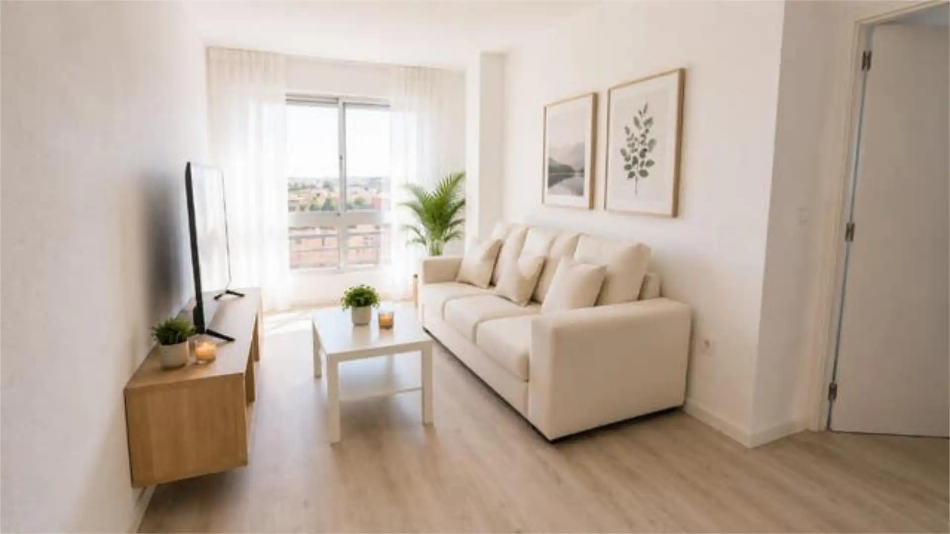 Flat for rent in Los Bloques Living room of Flat for rent in Zamora Capital
