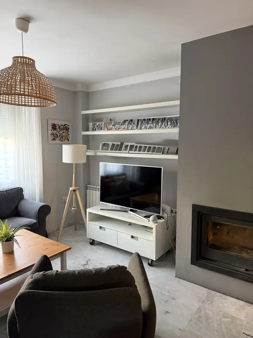 Sala de estar de Casa o chalet en venta en Albolote con Aire acondicionado y Piscina